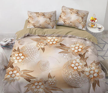 3D Flower 9187 Bed Pillowcases Quilt