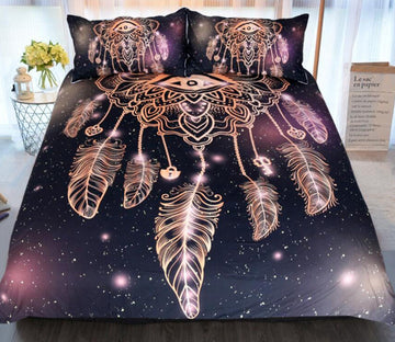 3D Dream Catcher Eyes 1094 Bed Pillowcases Quilt