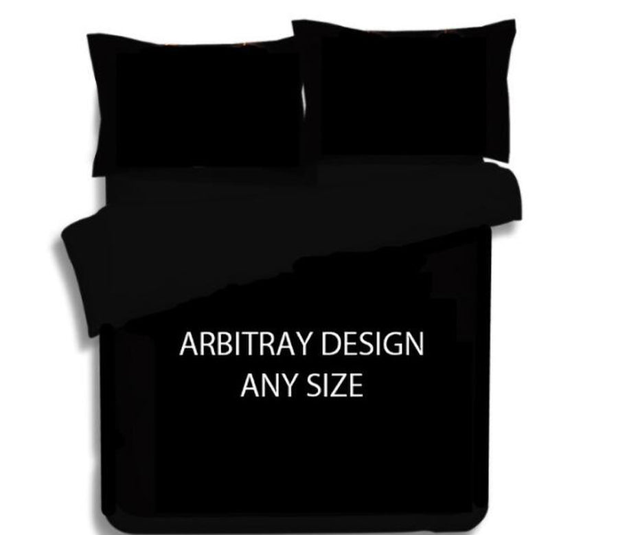 3D Black 9096 Bed Pillowcases Quilt