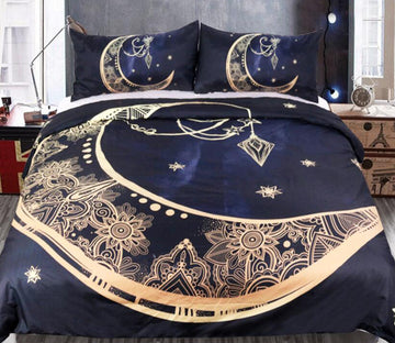 3D Moon Pendant 1169 Bed Pillowcases Quilt