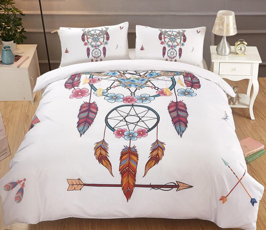 3D Spring 9026 Bed Pillowcases Quilt