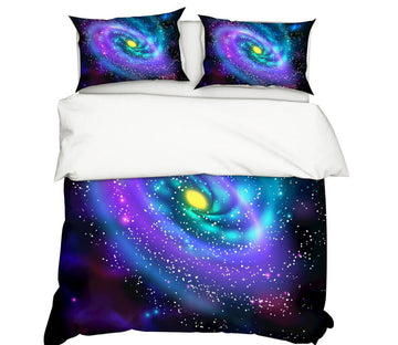 3D Universe Galaxy 11112 Bed Pillowcases Quilt