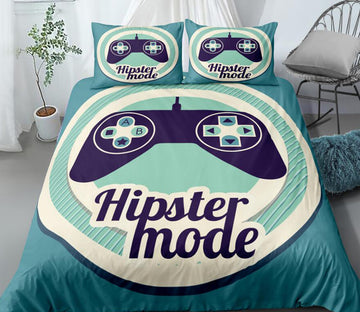 3D Video Game Controller 0010 Bed Pillowcases Quilt
