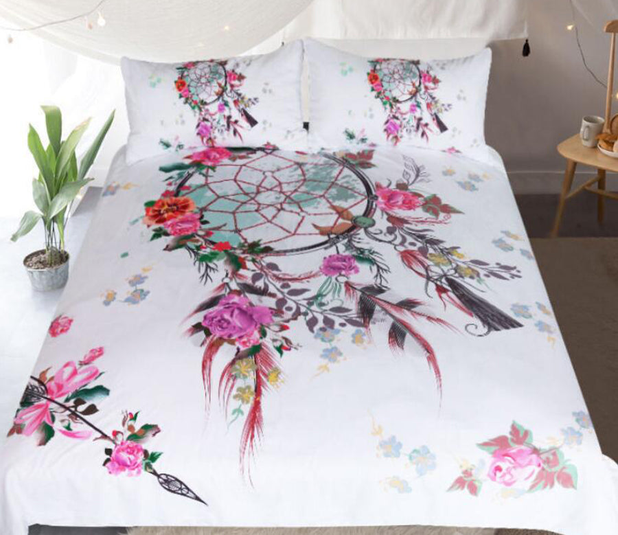 3D Dream Catcher 1093 Bed Pillowcases Quilt
