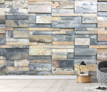 3D Colored Bricks WG239 Wall Murals Wallpaper AJ Wallpaper 2 