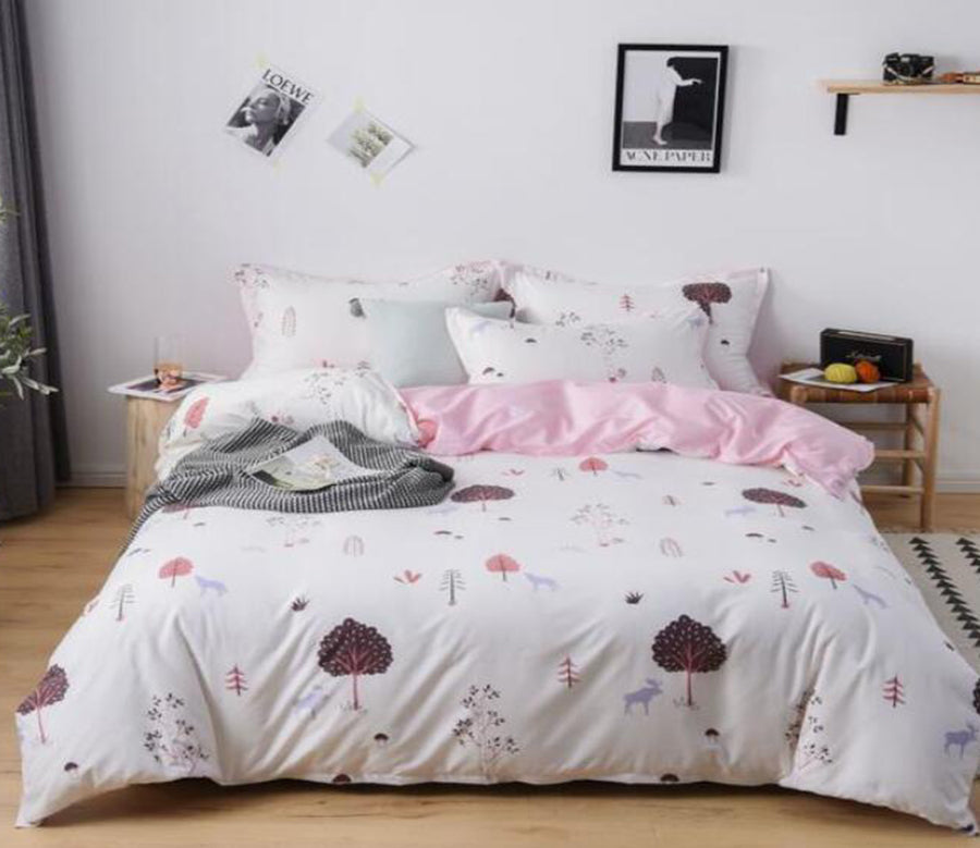 3D Tree 3082 Bed Pillowcases Quilt