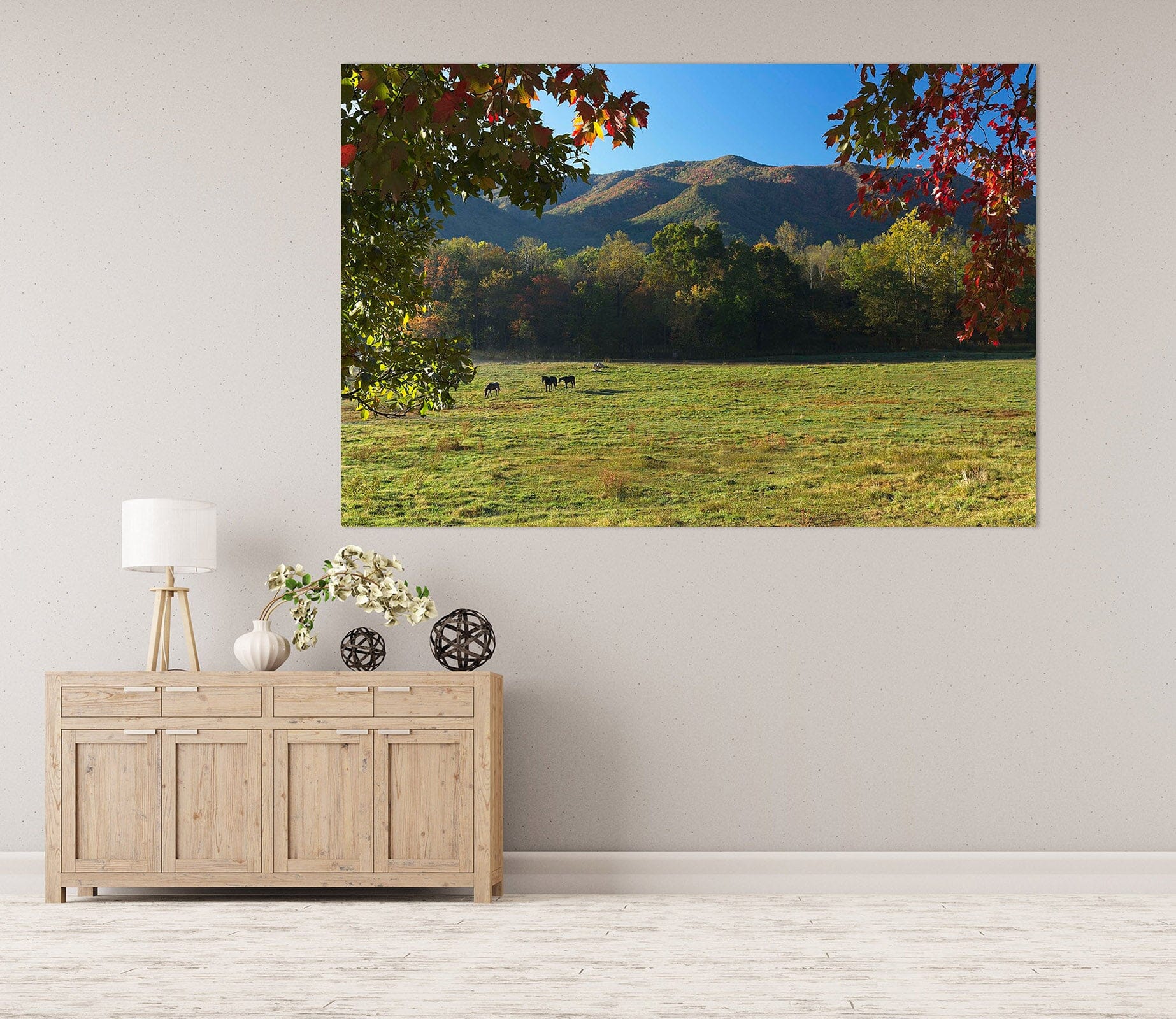 3D Horses Valley 012 Kathy Barefield Wall Sticker Wallpaper AJ Wallpaper 2 