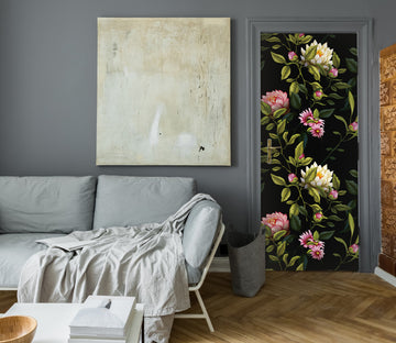 3D Flowers 25138 Door Mural