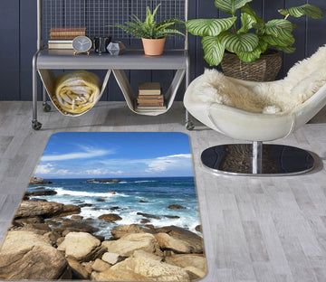 3D Sea Stone 27055 Non Slip Rug Mat