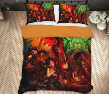 3D Life In Technicolor 2002 Marco Cavazzana Bedding Bed Pillowcases Quilt Quiet Covers AJ Creativity Home 