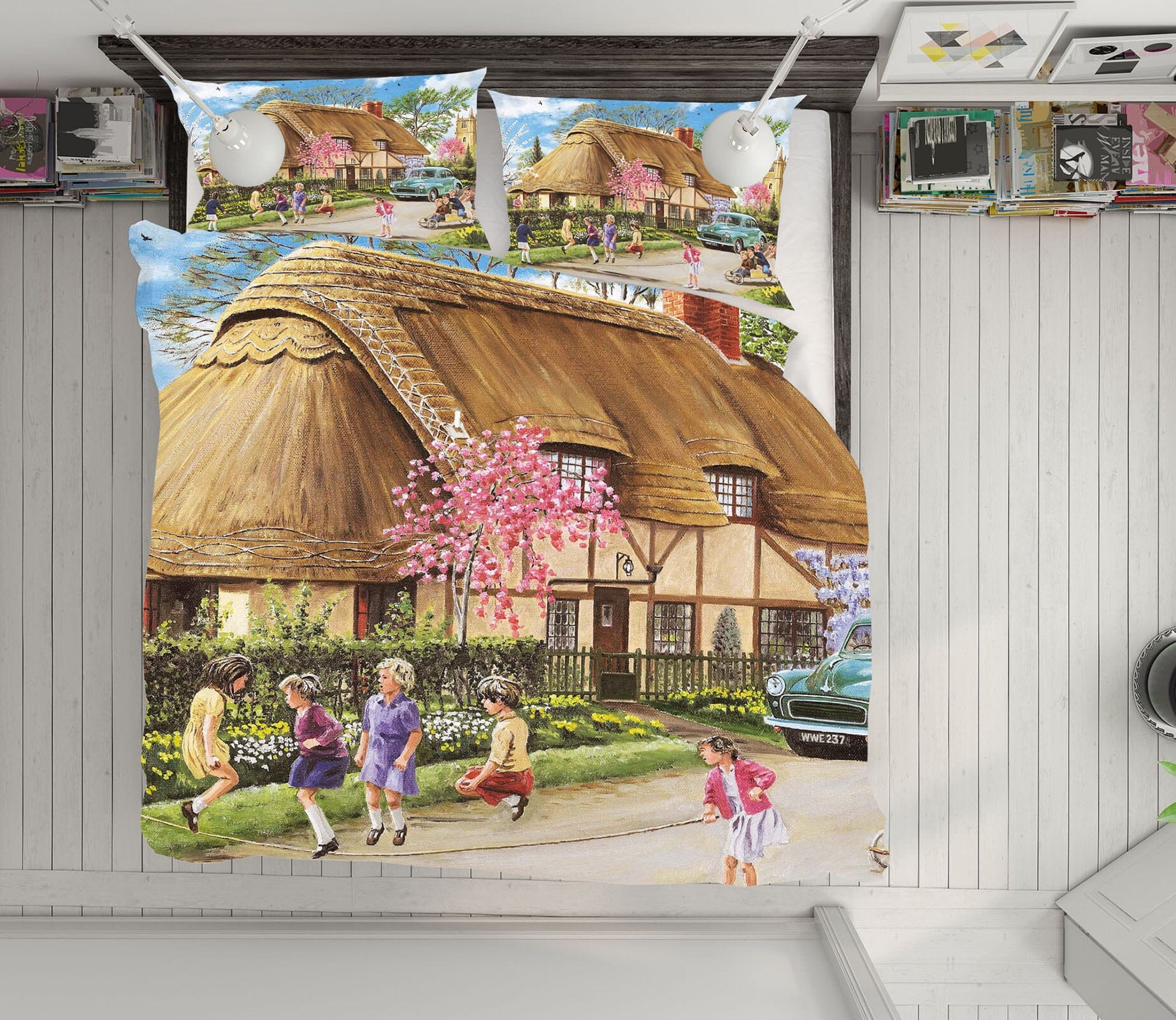 3D Spring In Their Heels 2052 Trevor Mitchell bedding Bed Pillowcases Quilt Quiet Covers AJ Creativity Home 