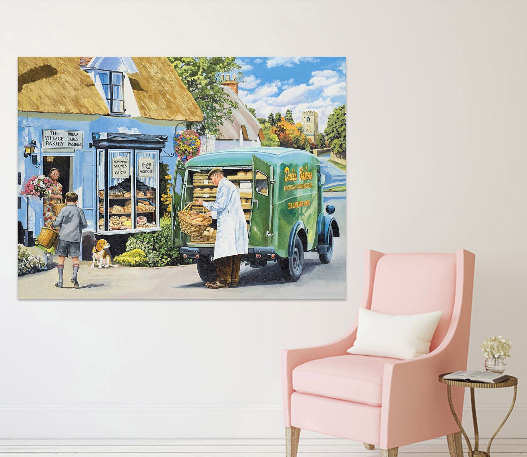 3D The Village Bakery 081 Trevor Mitchell Wall Sticker Wallpaper AJ Wallpaper 2 