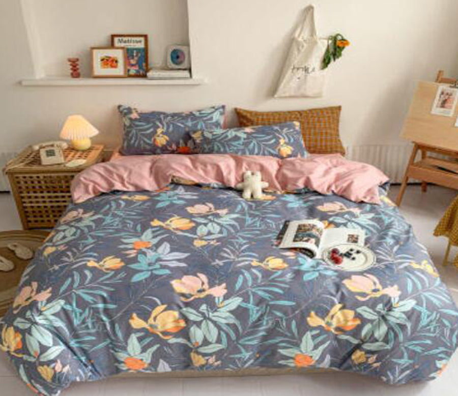 3D Flower Pattern 16089 Bed Pillowcases Quilt