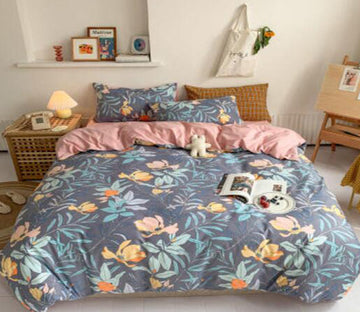 3D Flower Pattern 16089 Bed Pillowcases Quilt