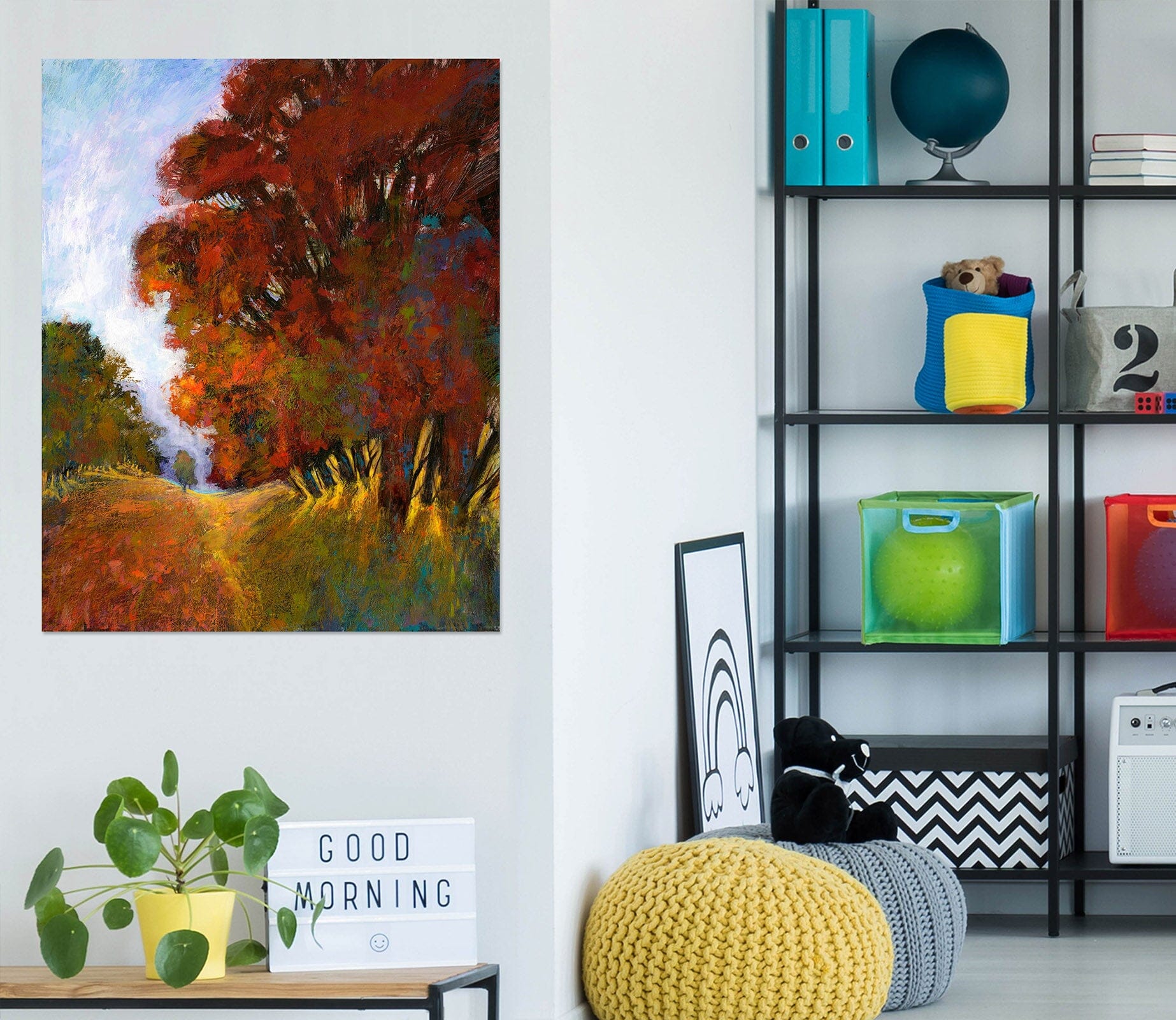 3D Red Maple Leaf 049 Michael Tienhaara Wall Sticker Wallpaper AJ Wallpaper 2 