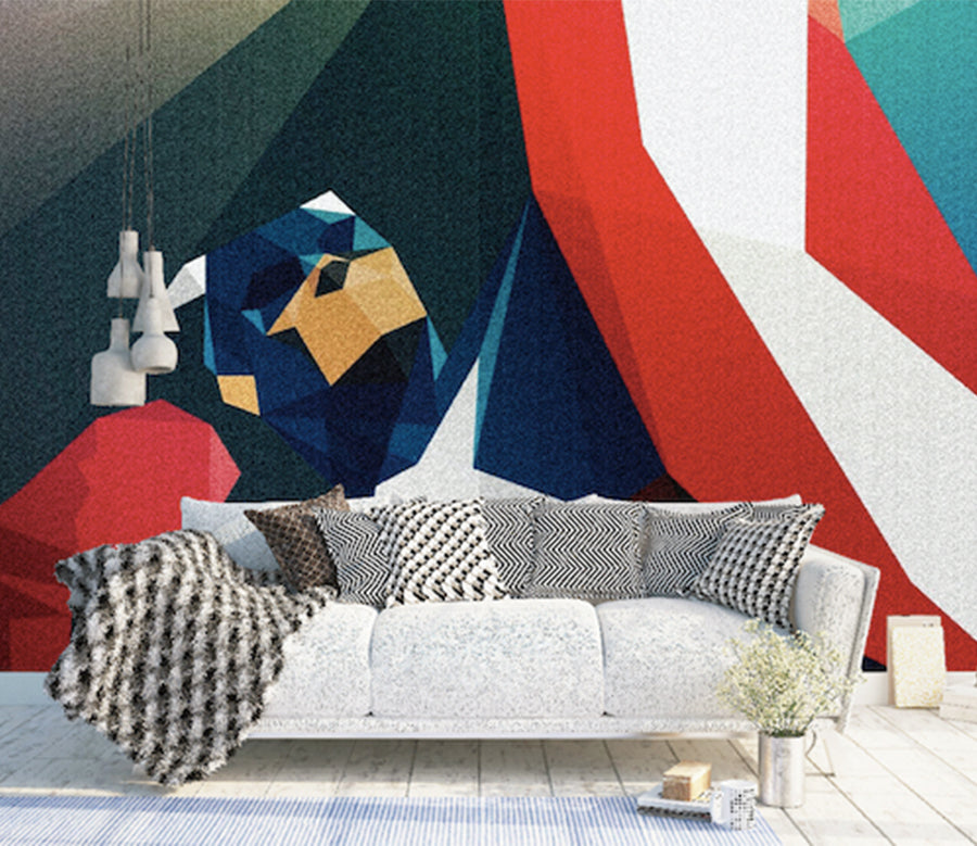 3D Color Pattern WG242 Wall Murals