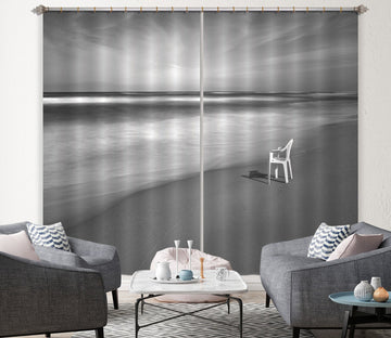 3D White Bench 083 Marco Carmassi Curtain Curtains Drapes Curtains AJ Creativity Home 
