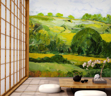 3D Green Field 213 Allan P. Friedlander Wall Mural Wall Murals Wallpaper AJ Wallpaper 2 