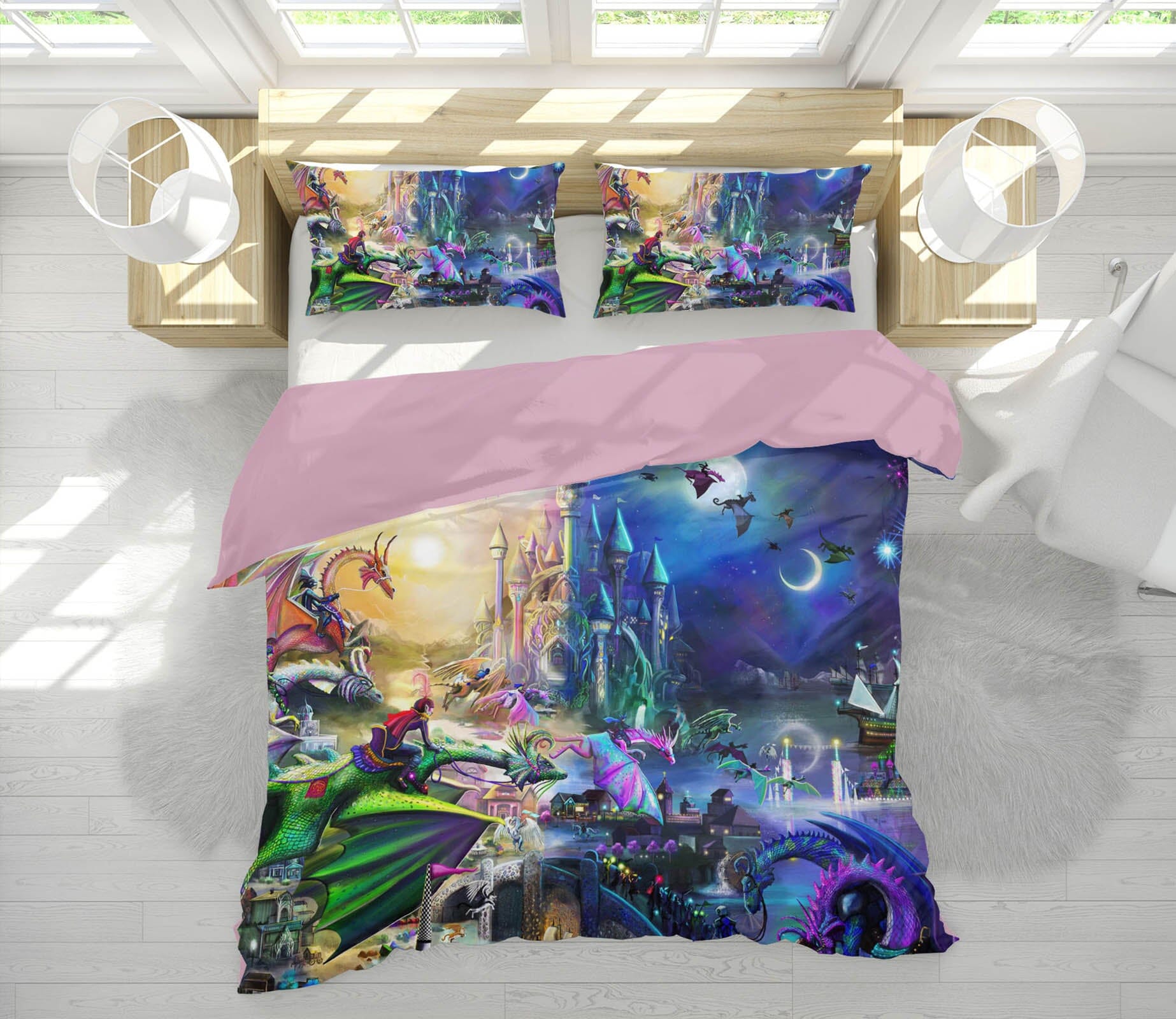 3D Wonderland 110 Rose Catherine Khan Bedding Bed Pillowcases Quilt Quiet Covers AJ Creativity Home 