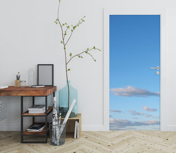 3D Sky Clouds 5142 Assaf Frank Door Mural