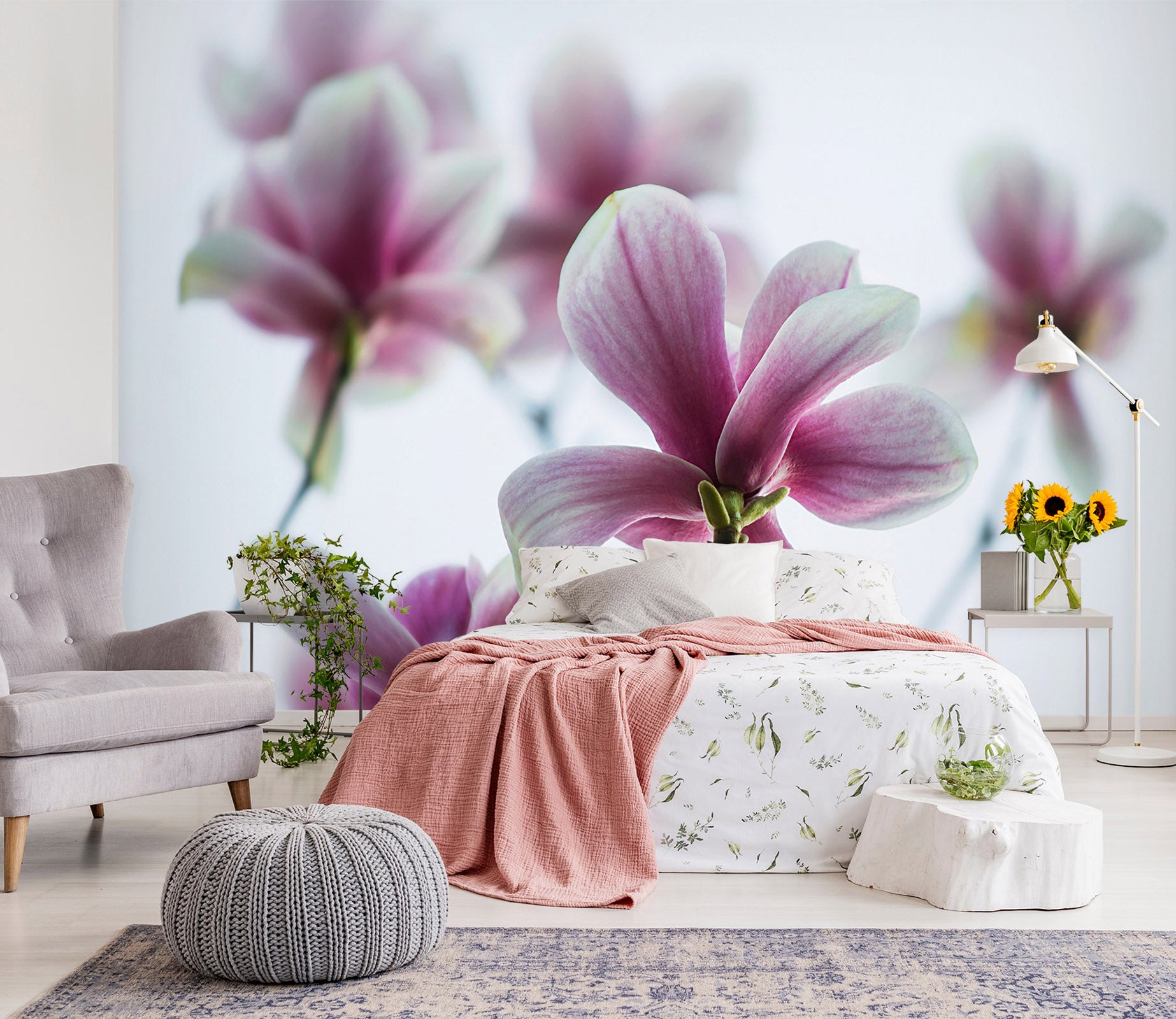 3D Flowers 85011 Jerry LoFaro Wall Mural Wall Murals