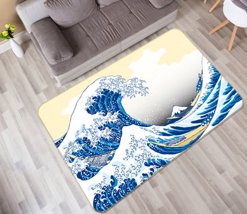 3D Waves 30223 Non Slip Rug Mat