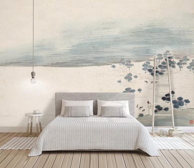 3D White Sea 2739 Wall Murals Wallpaper AJ Wallpaper 2 