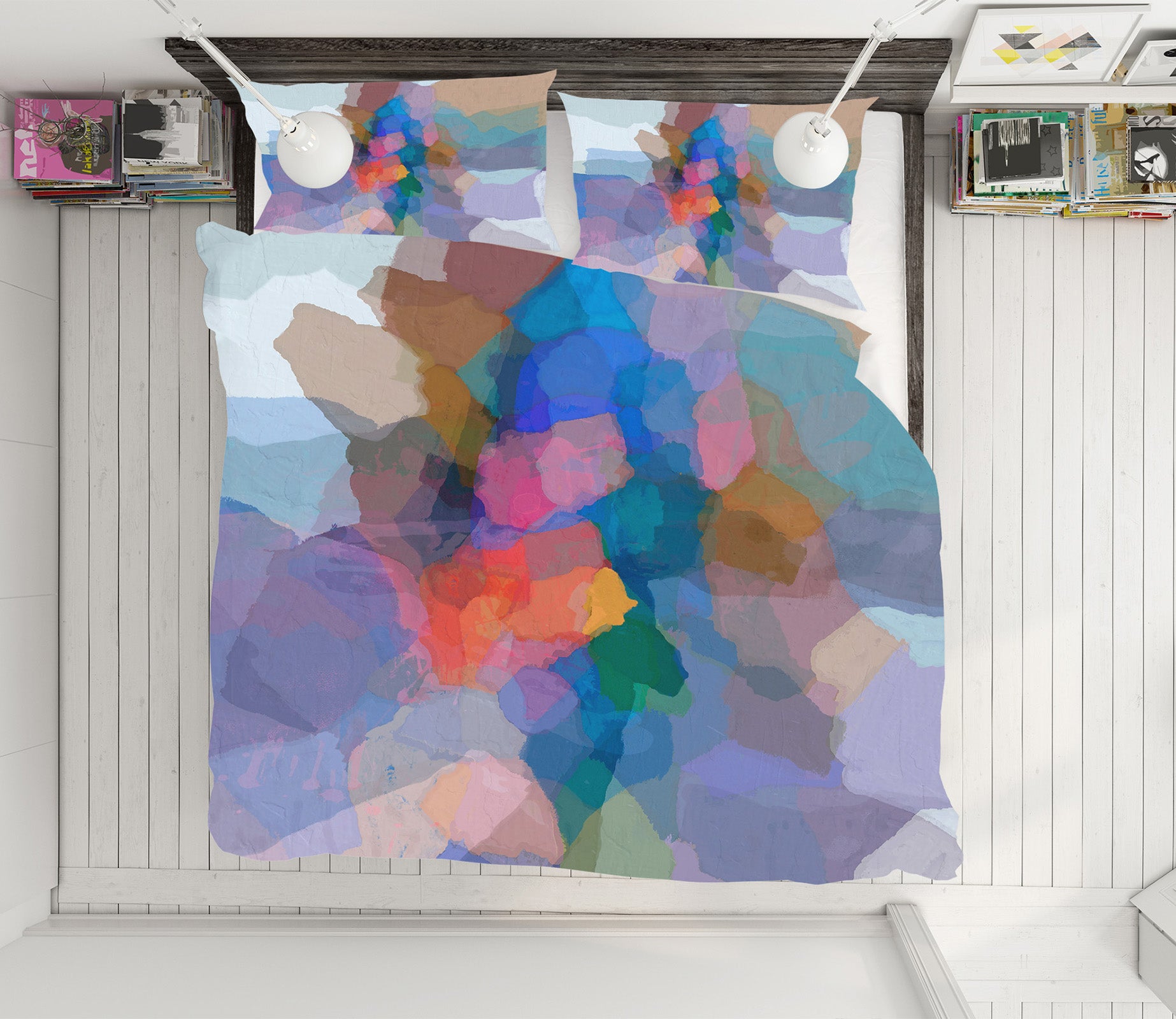 3D Abstract Pattern 1004 Michael Tienhaara Bedding Bed Pillowcases Quilt