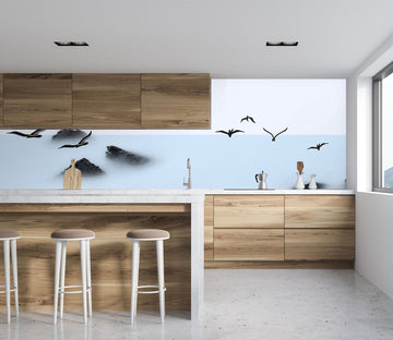 3D Sea Bird 024 Wall Murals Wallpaper AJ Wallpaper 2 