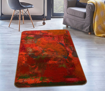 3D Red Manor 1020 Allan P. Friedlander Rug Non Slip Rug Mat Mat AJ Creativity Home 