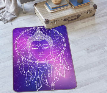 3D Buddha Dreamcatcher 37122 Non Slip Rug Mat