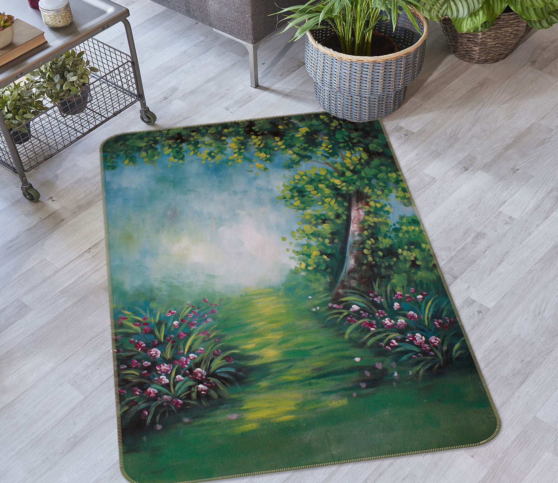 3D Jungle 76086 Non Slip Rug Mat