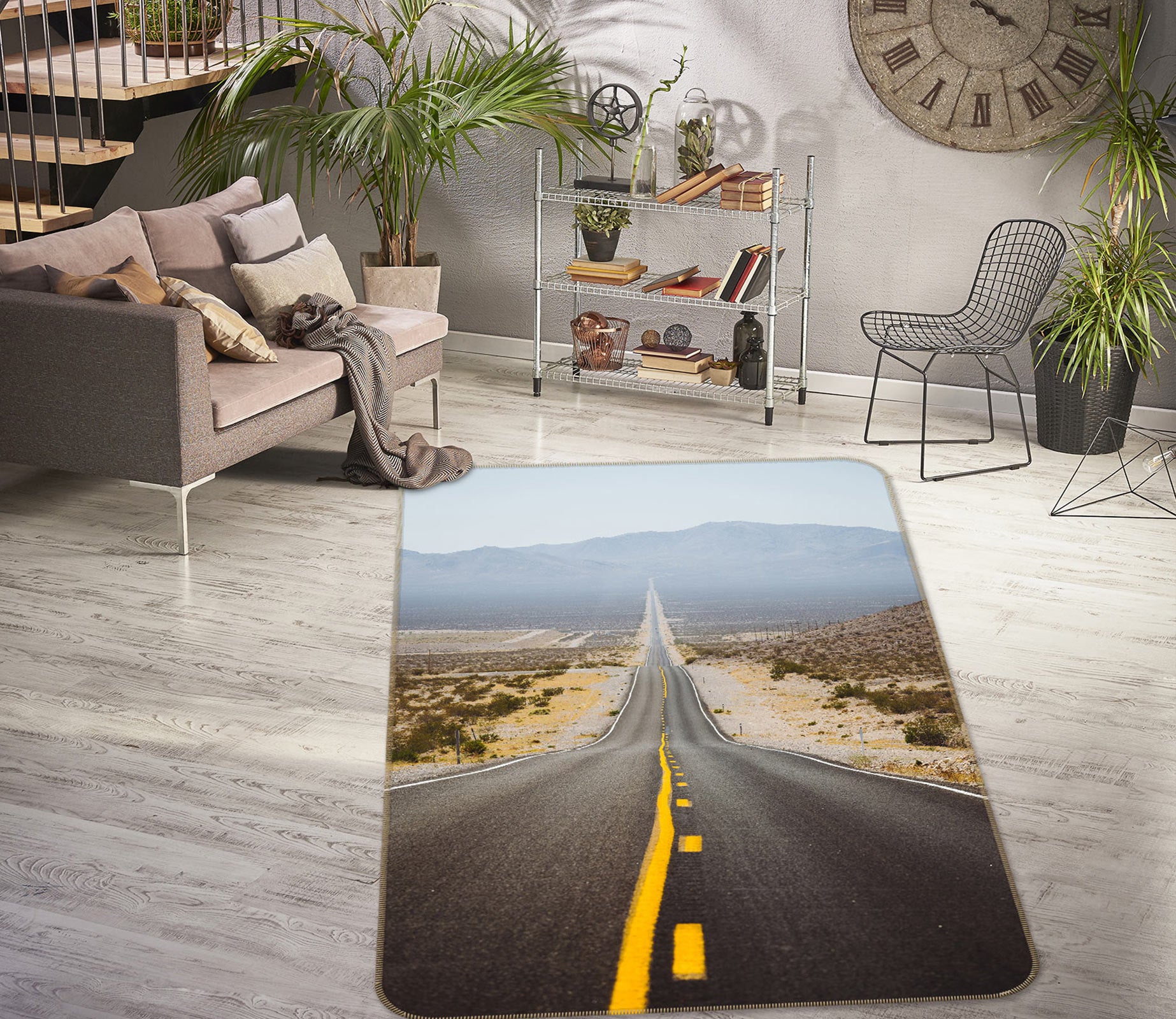 3D Highway 33081 Non Slip Rug Mat
