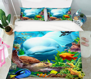 3D Seavilians 86012 Jerry LoFaro bedding Bed Pillowcases Quilt