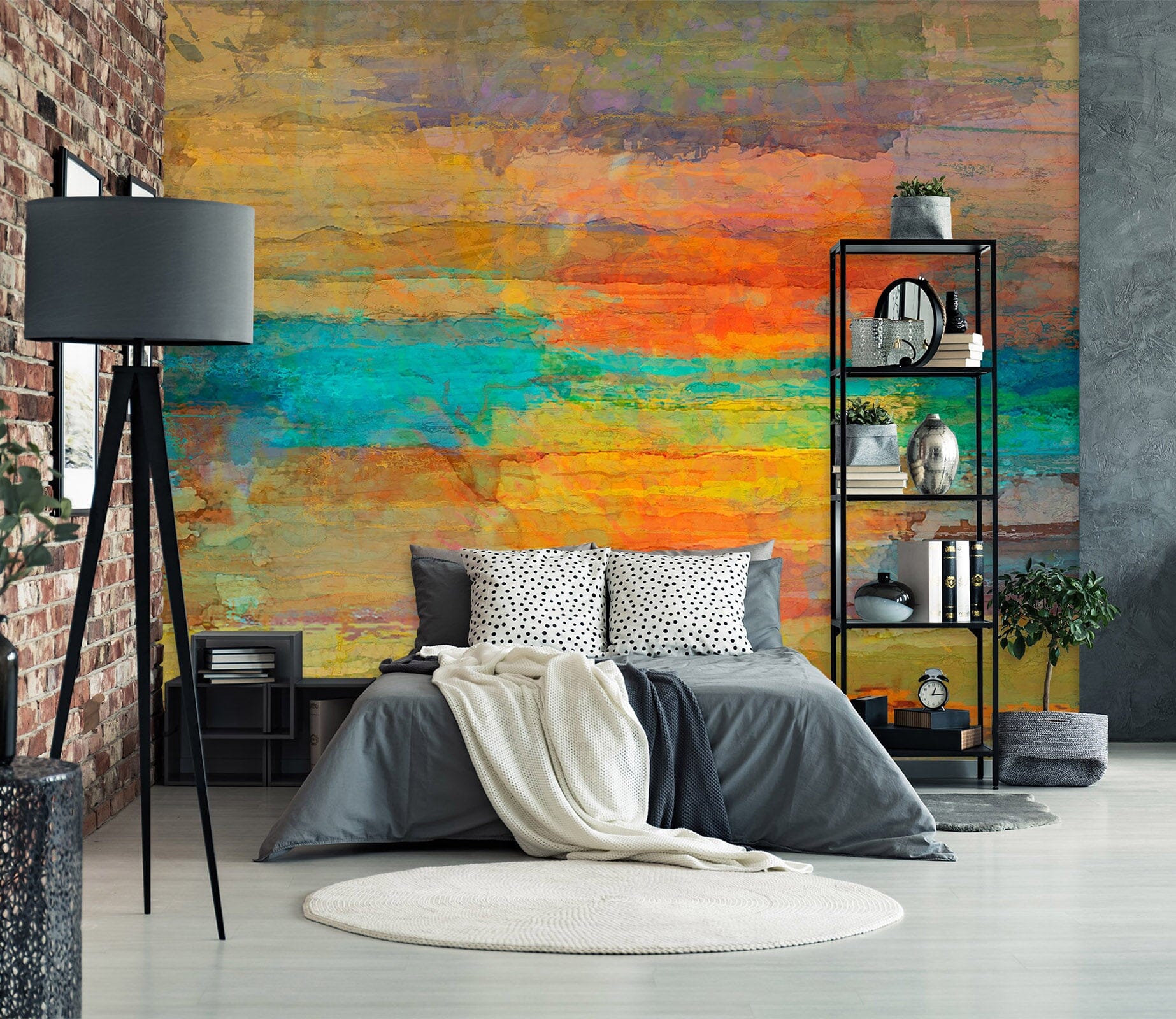 3D Painted Dusk 1523 Michael Tienhaara Wall Mural Wall Murals Wallpaper AJ Wallpaper 2 