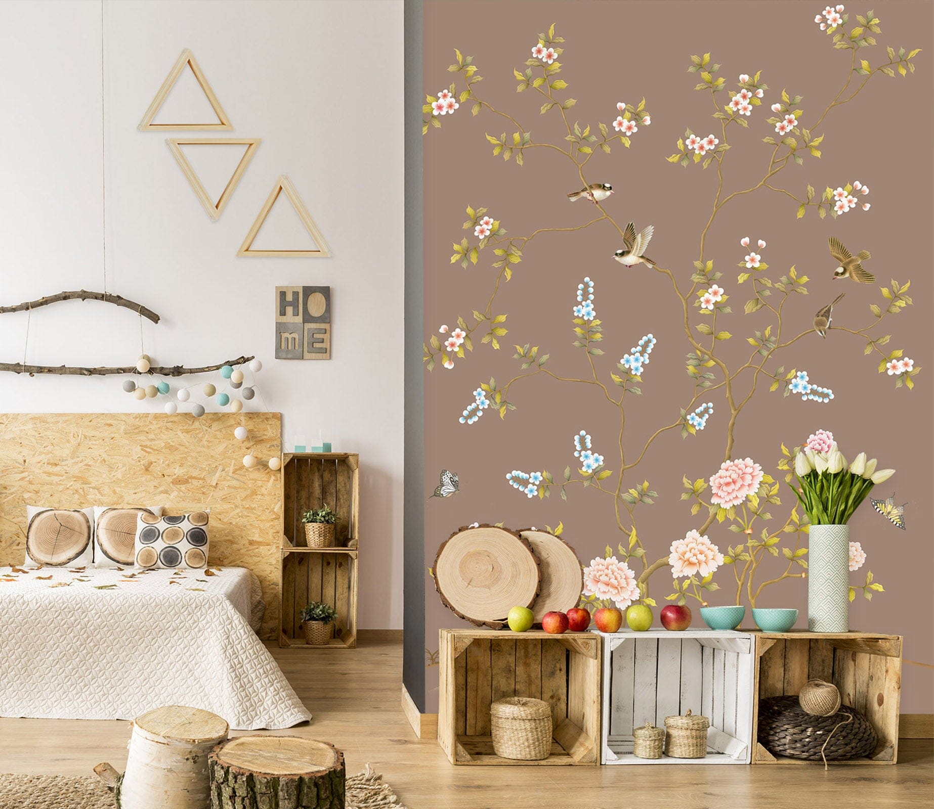 3D Bird Chinese Pattern 1638 Wall Murals Wallpaper AJ Wallpaper 2 
