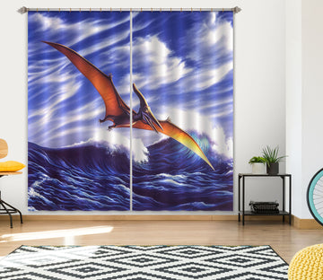 3D Pteranadon 86090 Jerry LoFaro Curtain Curtains Drapes