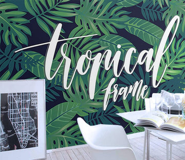 3D Green Plant WG249 Wall Murals Wallpaper AJ Wallpaper 2 