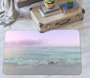 3D Ocean Seaside 84185 Noirblanc777 Rug Non Slip Rug Mat