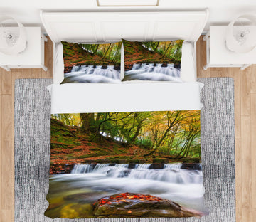 3D Creek 12230 Bed Pillowcases Quilt