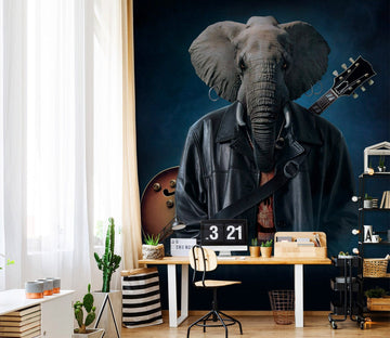 3D Elephice Cooper 1512 Wall Murals Exclusive Designer Vincent Wallpaper AJ Wallpaper 2 