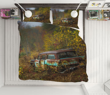 3D Scrap Car 86047 Jerry LoFaro bedding Bed Pillowcases Quilt
