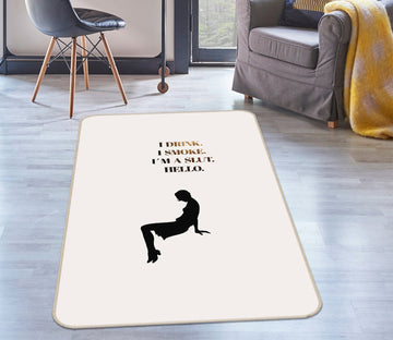 3D Elegant Woman 1052 Boris Draschoff Rug Non Slip Rug Mat Mat AJ Creativity Home 