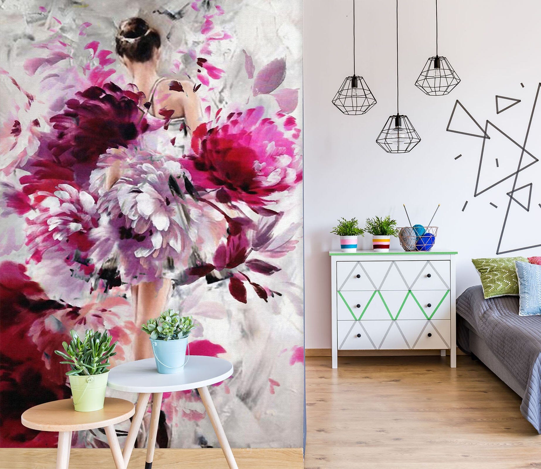 3D Pink Peony 161 Wall Murals Wallpaper AJ Wallpaper 2 