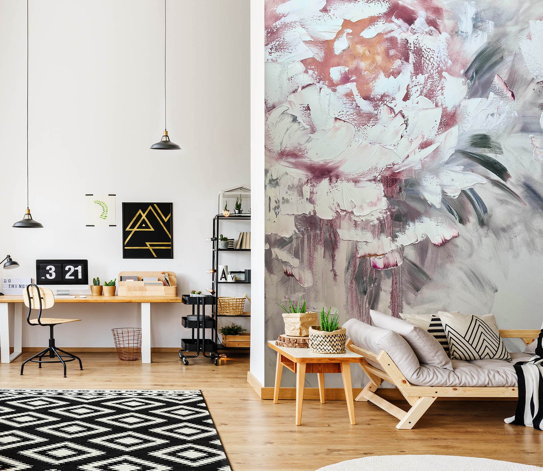 3D Beautiful Flower 3011 Skromova Marina Wall Mural Wall Murals