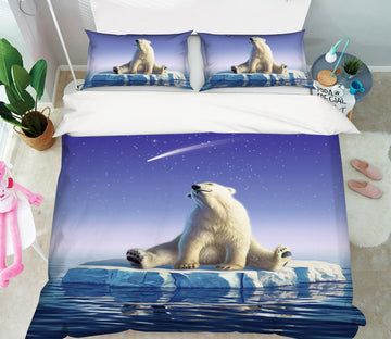 3D Polar Bear 86043 Jerry LoFaro bedding Bed Pillowcases Quilt