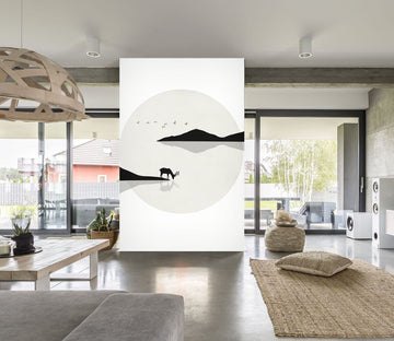 3D Landscape Fawn 061 Wall Murals Wallpaper AJ Wallpaper 2 