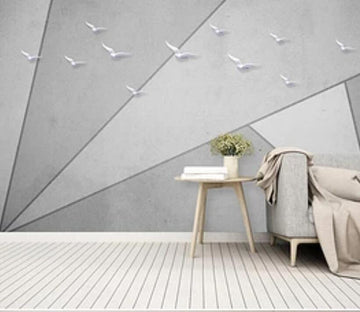 3D Line Patchwork 906 Wall Murals Wallpaper AJ Wallpaper 2 