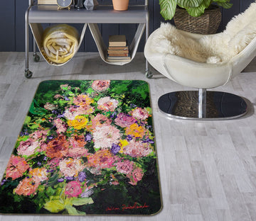 3D Beautiful Garden 3027 Allan P. Friedlander Rug Non Slip Rug Mat Mat AJ Creativity Home 