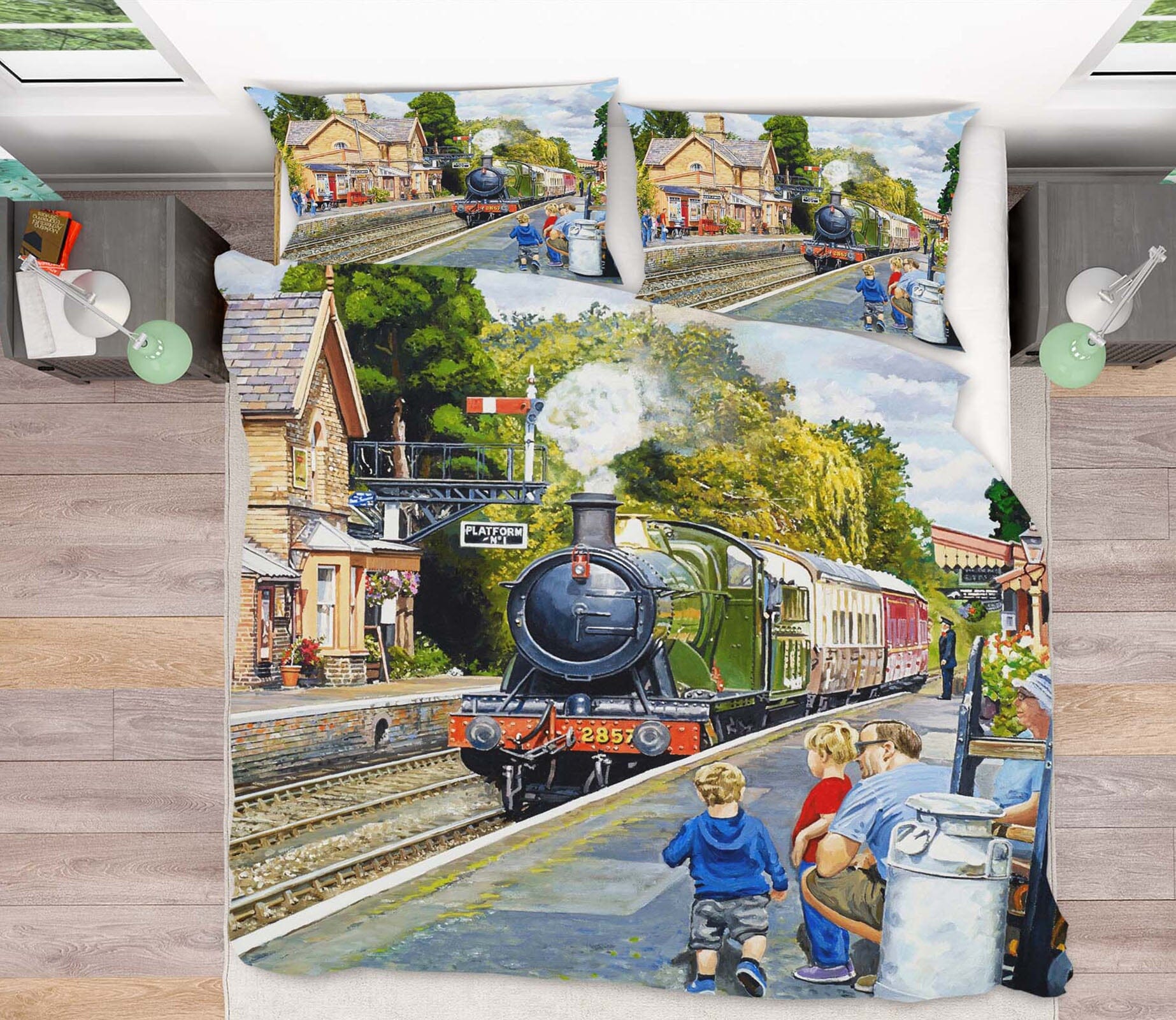 3D Hampton Loade 2027 Trevor Mitchell bedding Bed Pillowcases Quilt Quiet Covers AJ Creativity Home 